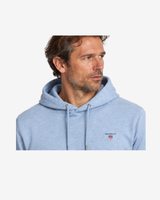 Shield logo hættetrøje - FRESH BLUE