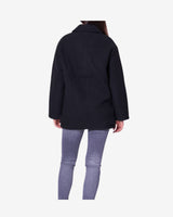 TJW WOOL PEACOAT DAME - Navy