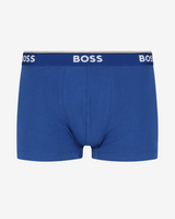 Boxershorts trunk power 3-pak - Sort / Blå / Grå