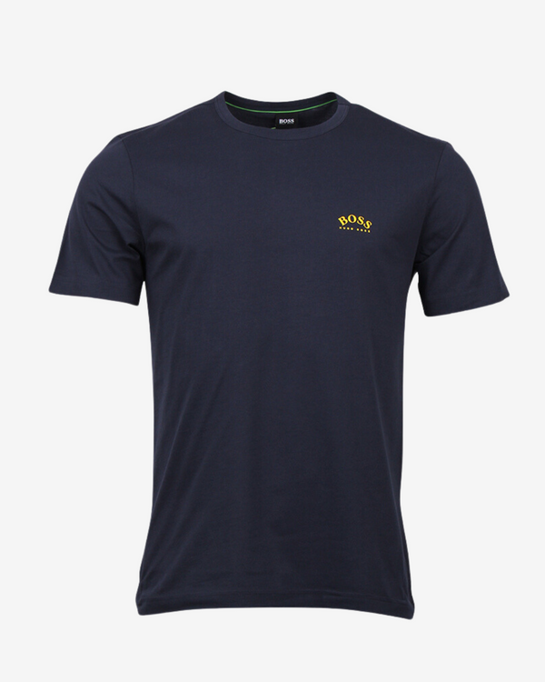 Curved logo G t-shirt - Navy Modish