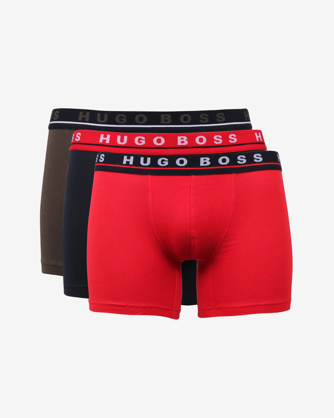BOSS Men's 3-Pack Cotton Boxer Brief, True Black, Medium BOSS Men's 3-Pack Cotton Boxer Brief, True Black, Medium