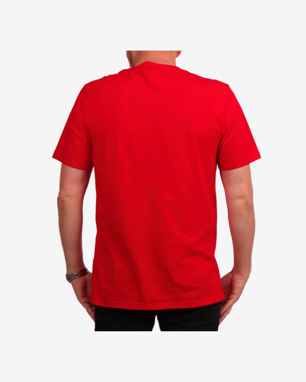 T-Shirt i økologisk bomuld - Rød