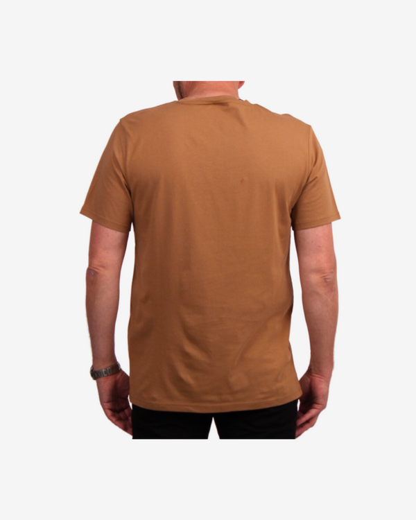 T-Shirt i økologisk bomuld - Sand