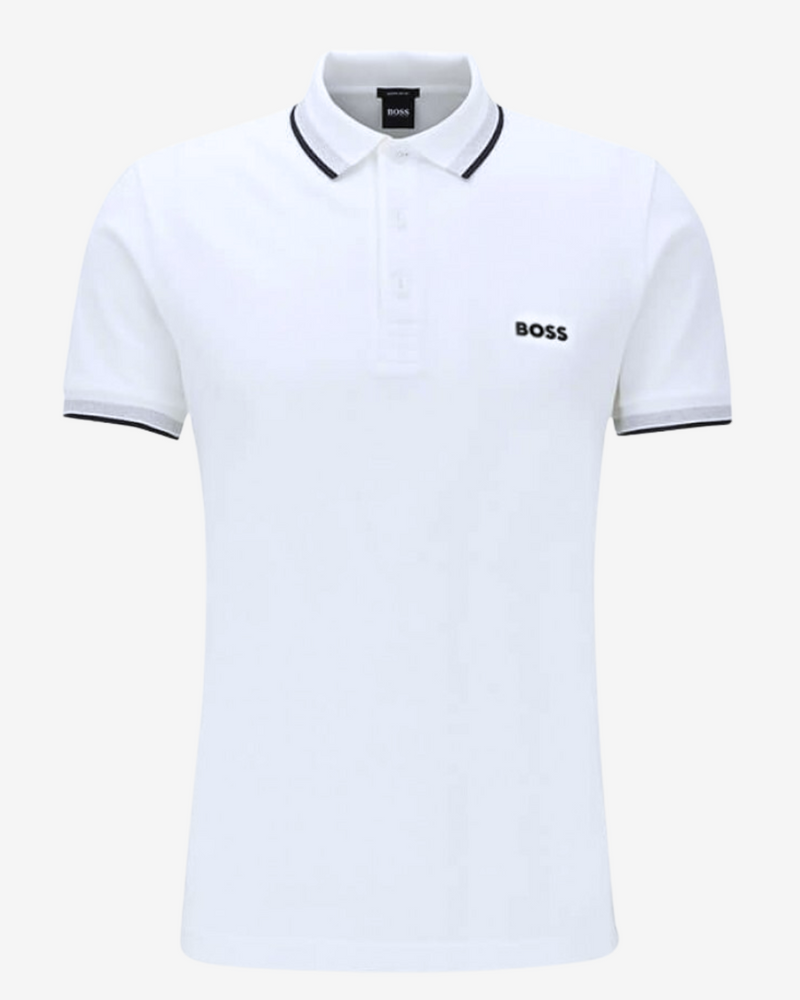 Paddy classic polo - Hvid