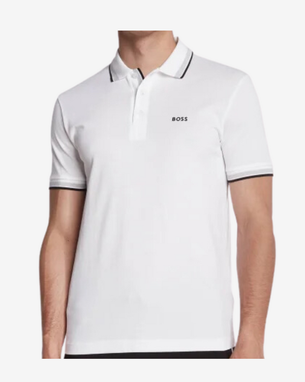 Paddy classic polo - Hvid