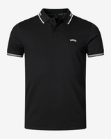 Paul curved polo - Sort