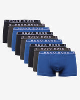 Boxershorts trunk 9-pak - Blå mix