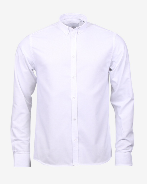 Christoph oxford skjorte - Hvid Modish