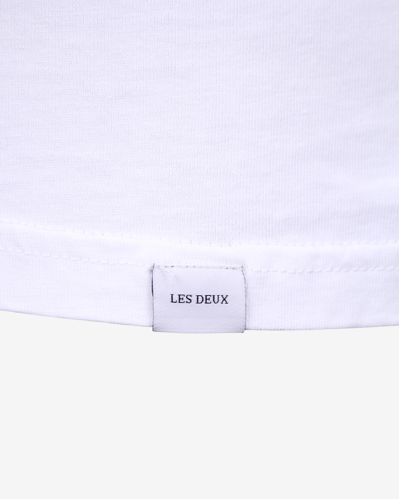 Lens slim t-shirt - Hvid