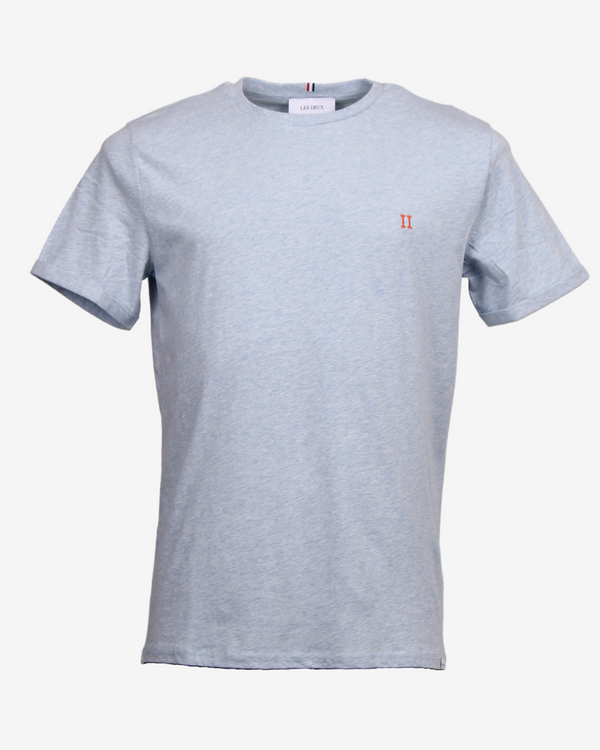 Nørregaard t-shirt - Lyseblå melange