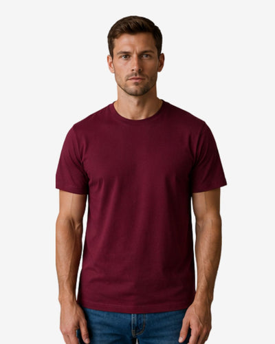 Regular Tee - bordeaux