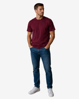 Regular Tee - bordeaux
