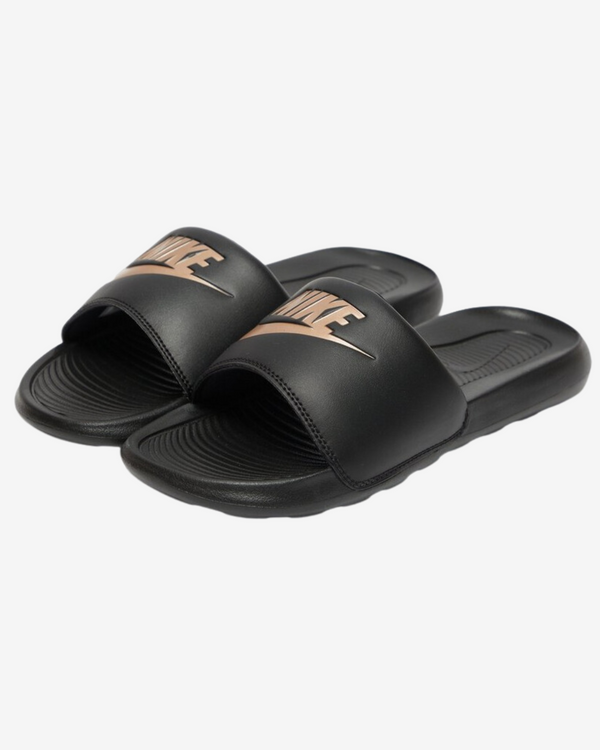 Victori slippers - Sort / Bronze