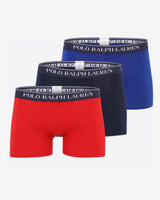 Boxershorts Brief 3-pak - Multi Blue/Red/Black