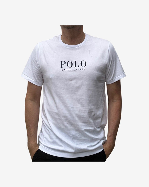 Rundhals T-shirt - Hvid