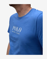 Rundhals T-shirt - Lyseblå