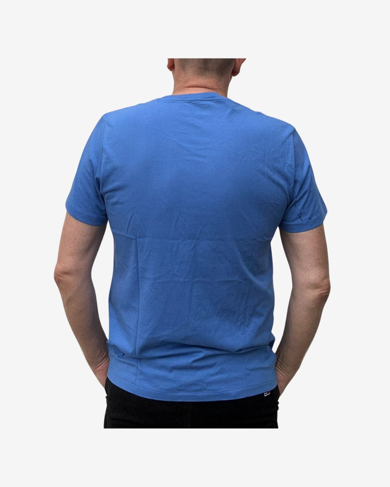 Rundhals T-shirt - Lyseblå