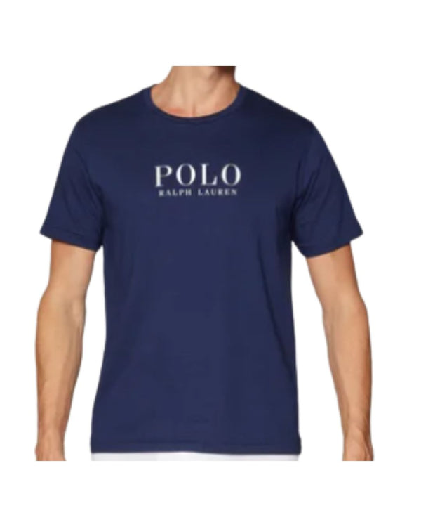 Rundhals T-shirt - Navy