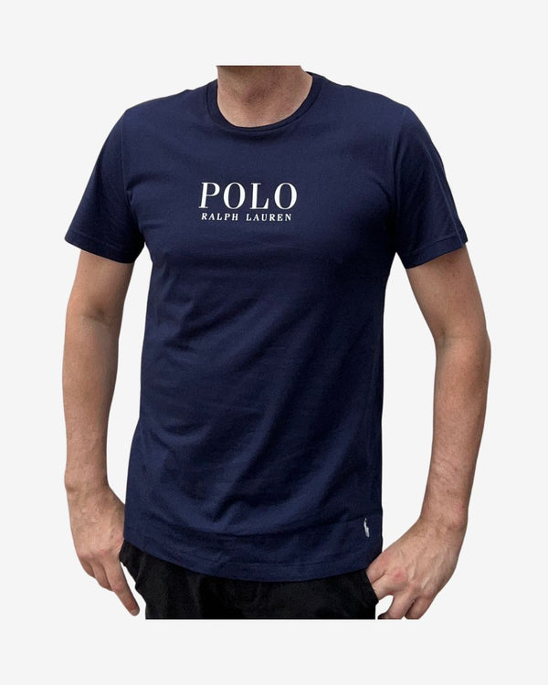 Rundhals T-shirt - Navy