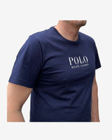 Rundhals T-shirt - Navy
