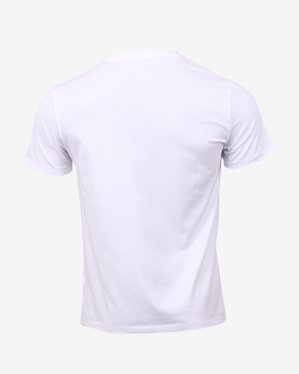 Rundhals slim fit t-shirt - Hvid Modish