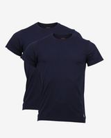 Rundhals t-shirt 2-pak - Navy
