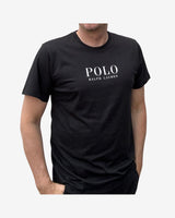 Rundhals T-shirt - Sort