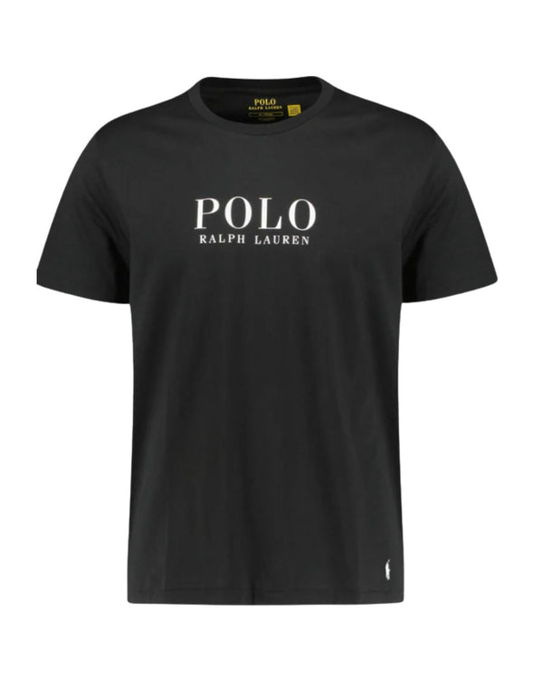 Rundhals T-shirt - Sort