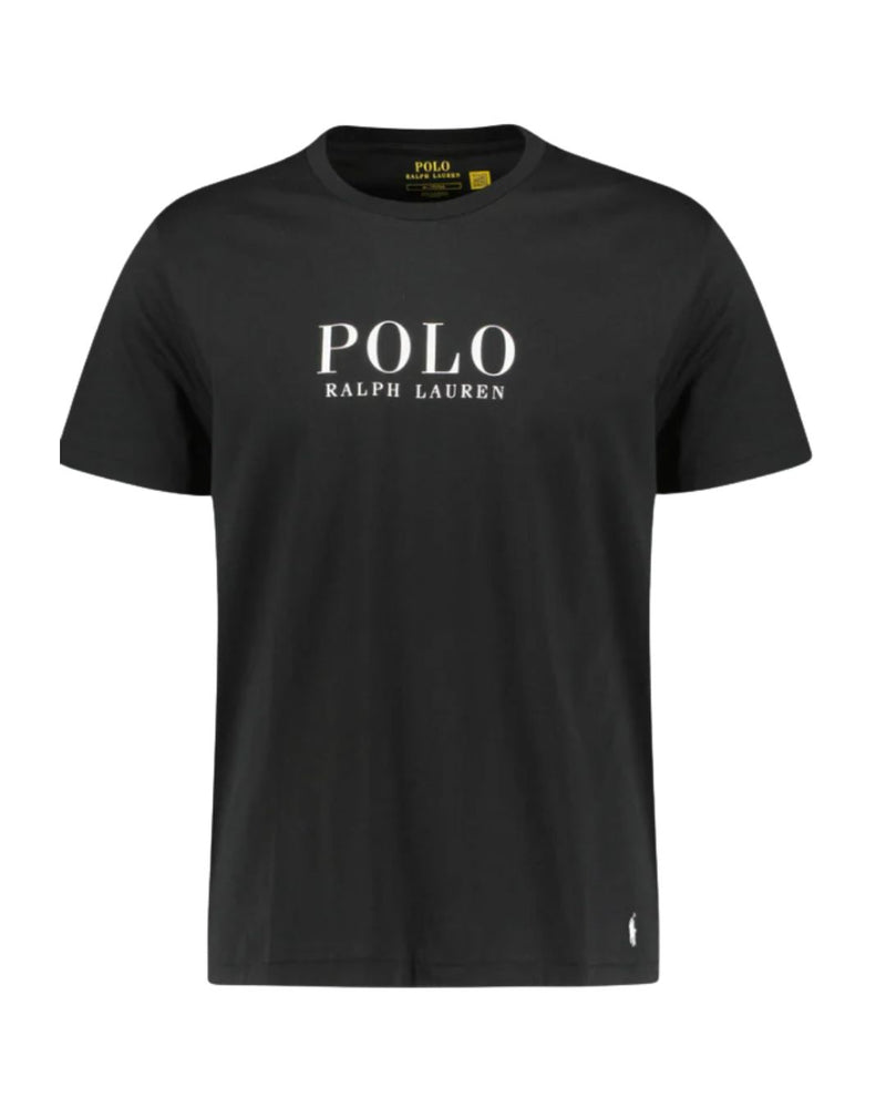 Rundhals T-shirt - Sort