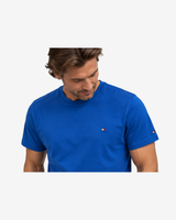 Regular Fit T-shirt med Flag - Blå