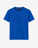 Regular Fit T-shirt med Flag - Blå