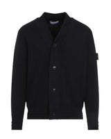 Stone Island stræk bomuld cardigan
