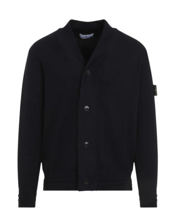 Stone Island stræk bomuld cardigan