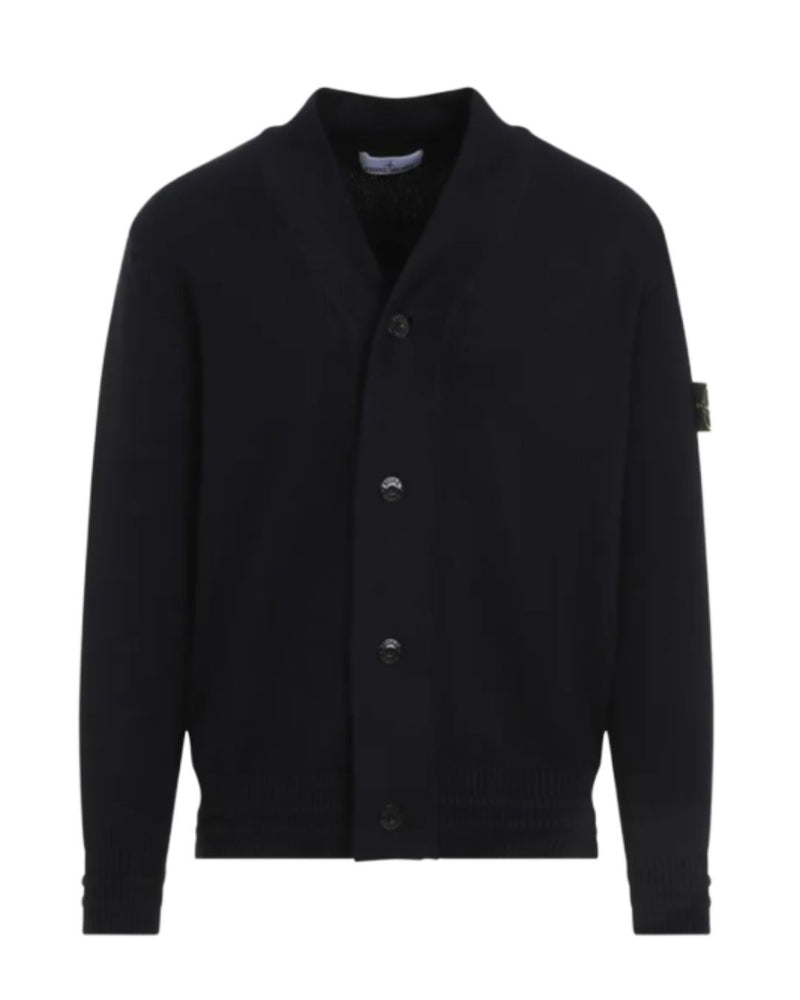 Stone Island stræk bomuld cardigan