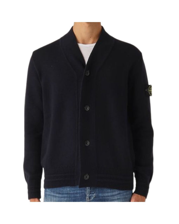 Stone Island stræk bomuld cardigan