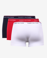 Boxershorts trunk 3-pak - Hvid / Rød / Navy