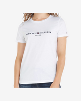 Heritage brand dame t-shirt - Hvid