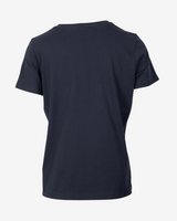 Heritage brand dame t-shirt - Navy