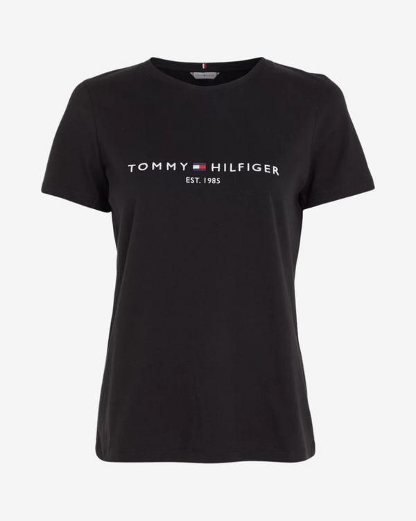 Heritage brand dame t-shirt - Sort
