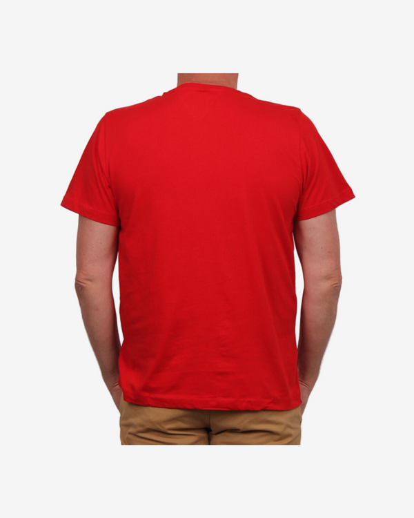 Klassisk logo t-shirt - Rød