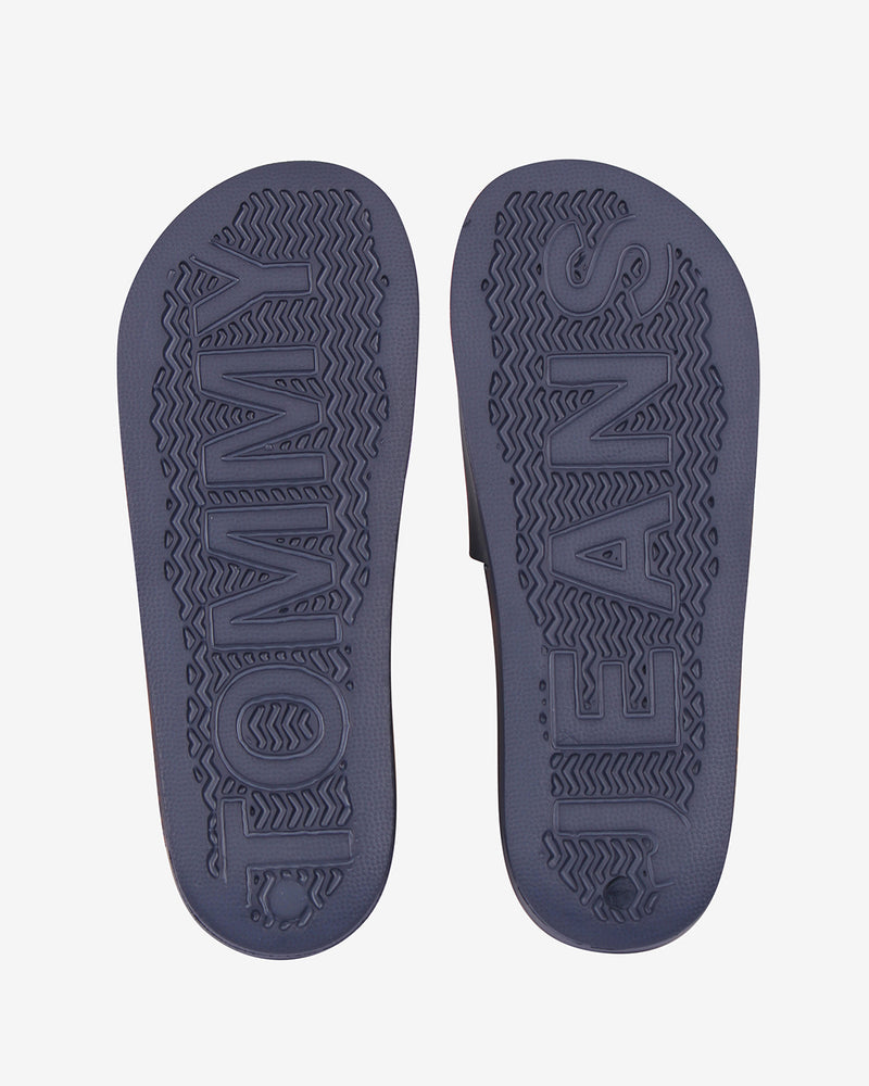 Logo slippers - Navy