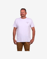 Lounge signatur t-shirt - Hvid