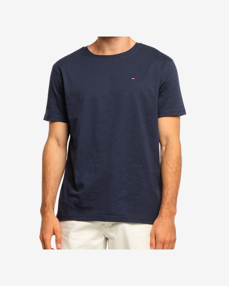 Økologisk bomulds t-shirt - Navy