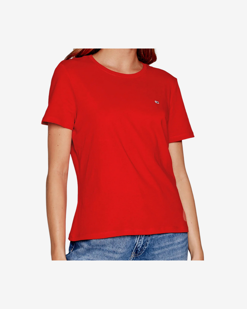 Original logo dame t-shirt - Rød