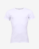 Rundhals stræk t-shirt 3-pak - Hvid