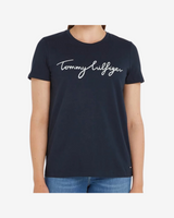 Heritage signatur dame t-shirt - Navy