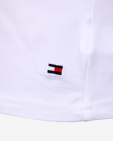 V-hals stræk t-shirt 3-pak - Hvid