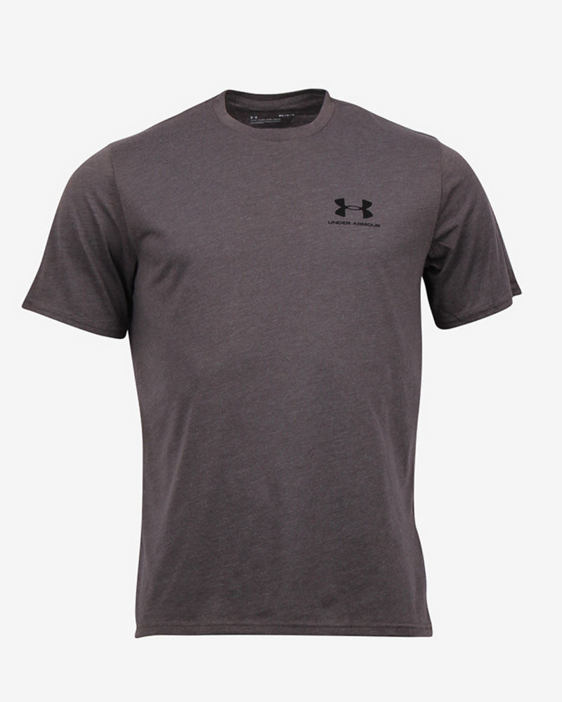 Left chest t-shirt - Koksgrå