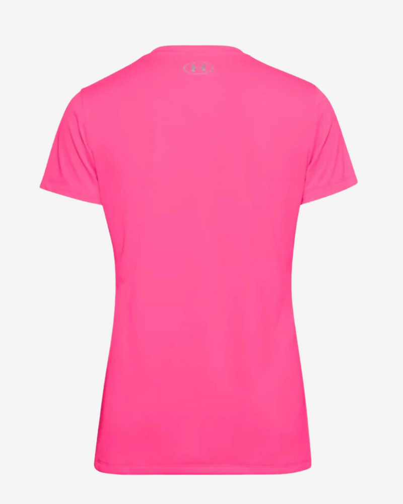 Tech dame V-hals t-shirt - Pink